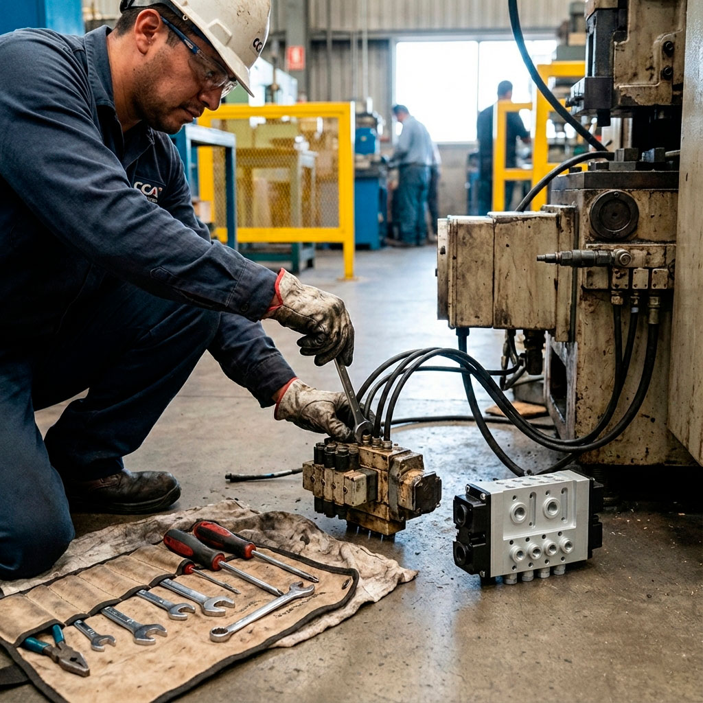 Análisis de causa raíz en equipos industriales