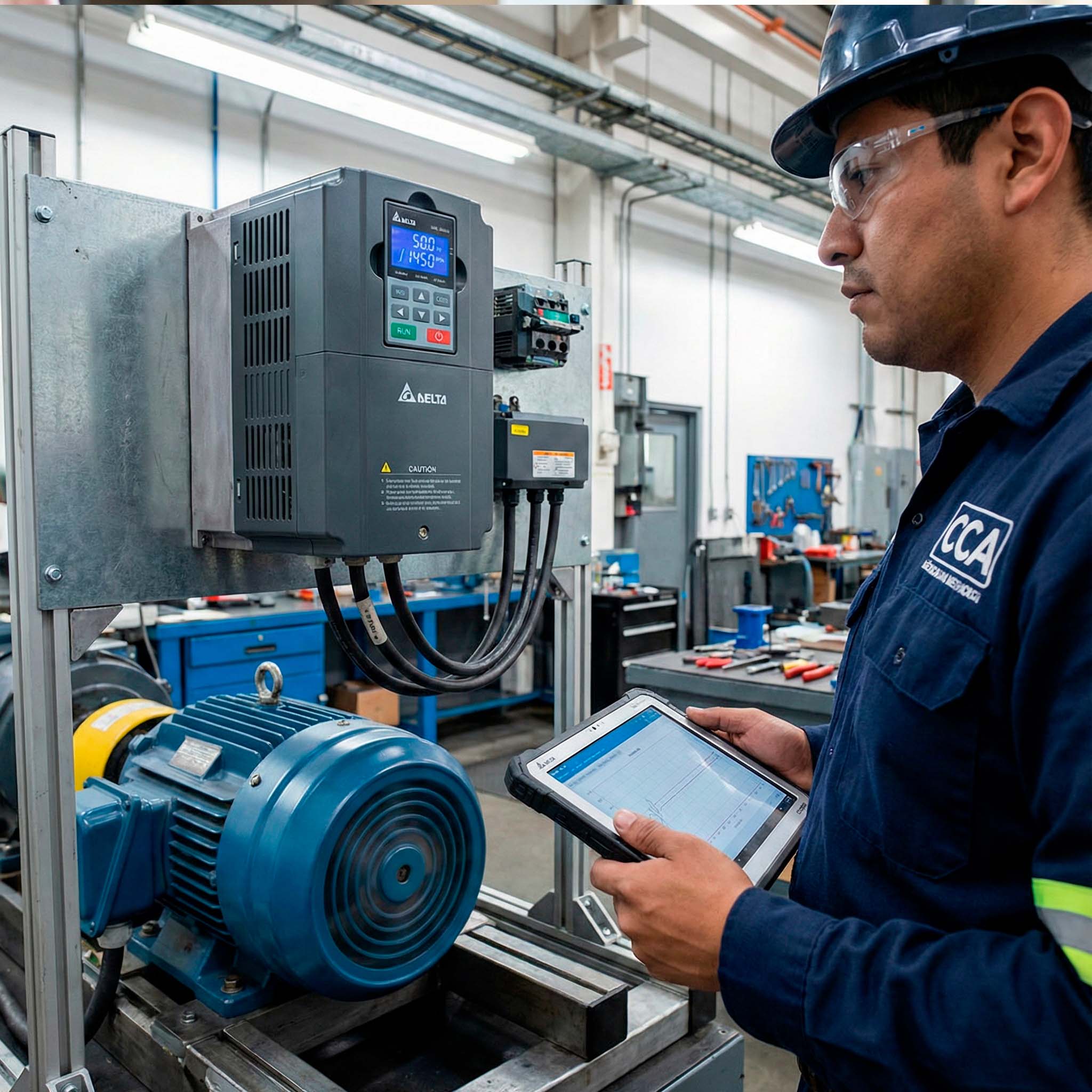 Pruebas y validación de variadores de frecuencia